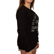 UFC Womens Fight Night Sweatshirt, Black, Medium