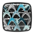 thumbnail image 1 of 4 Pcs Square Cabinet Handle Cupboard Knob Drawer Pulls Handle Shark Drawer Knobs with Screws Furniture Decoration, 1 of 7