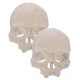 thumbnail image 1 of Fish Tank Decoration 2Pcs Halloween Theme Skull Hideout For Aquatic Animals Resin Skeleton Model, 1 of 1