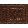 thumbnail image 1 of Ahgly Company Indoor Rectangle Southwestern Brown Country Area Rugs, 8' x 10', 1 of 4