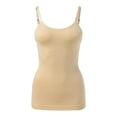 thumbnail image 3 of Womens2025ï¼Women's Firm Control Cami Shapewear, Microfiber Longer Length Camisole Shaper, 3 of 4