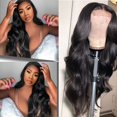 thumbnail image 2 of Peluca de mujer de pelo largo rizado con ondas grandes de color medio teñido de fibra química tocado Peluca de mujer, 2 of 3