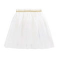 thumbnail image 3 of Tisuna Sequin Skirt For Girls Child Elastic Waist Layer Ruffled Skirt Elegant Lightweight Girls Festival Carnival Dance Outfits White Size 11-12 Years, 3 of 6