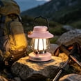 thumbnail image 4 of Portable USB-C Rechargeable Hanging Camping Lantern Outdoor Emergency Light Bedroom Ambient Night Light Home Decor Lamp, 4 of 6