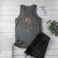 thumbnail image 5 of Fznquz Sleeveless Tank Tops Women Crew Neck Racerback Fashion Gray Casual Athletic Womens Tank Tops Maxi, 5 of 6