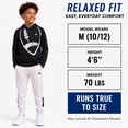 thumbnail image 6 of RBX Boys Jogger Set - Thermal Sports Hoodie and Tricot Joggers Athletic Outfit Set 4 Piece, 6 of 7