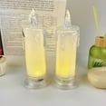 thumbnail image 5 of LED Flameless Candles, LED Transparent Pillar Candles For Holiday Decoration, 5 of 5
