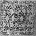thumbnail image 1 of Ahgly Company Indoor Square Oriental Gray Industrial Area Rugs, 4' Square, 1 of 4