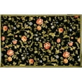thumbnail image 5 of SAFAVIEH Chelsea Georgiana Floral Wool Area Rug, Black, 2'6" x 4', 5 of 7
