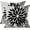 Black Grey, variant on Yellow Blue Flower Pillow Covers 18x18 Inch Set of 2 White Gray Colored Throw Pillows Outdoor Waterproof Decor for Living Room Sofa Patio Funiture Garden Floral Polyester Pillow Covers 002J