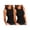 2 Black, variant on Womens Tank Tops 2 Pack Summer Top Ribbed Sleeveless Racerback Basic Top Slim Fitted Round High Neck Sexy Tank Tops for Wome White S-XXL