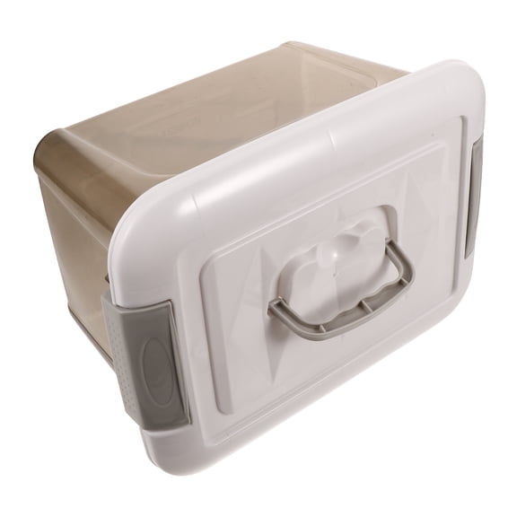 HOMEMAXS Portable Plastic Storage Box with Handle for Small Tools and Toys Multi 7.87"x5.91"x3.94"