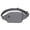 Grey, variant on Fanny Pack Waist Bag for Men Women, Waterproof Adjustable Unisex Belt Bag for Travel, Hiking, Running & Sports (Black)