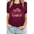 thumbnail image 2 of Cupid Find me a Cowboy PLUS SIZE Graphic Tee T-Shirt, 2 of 8