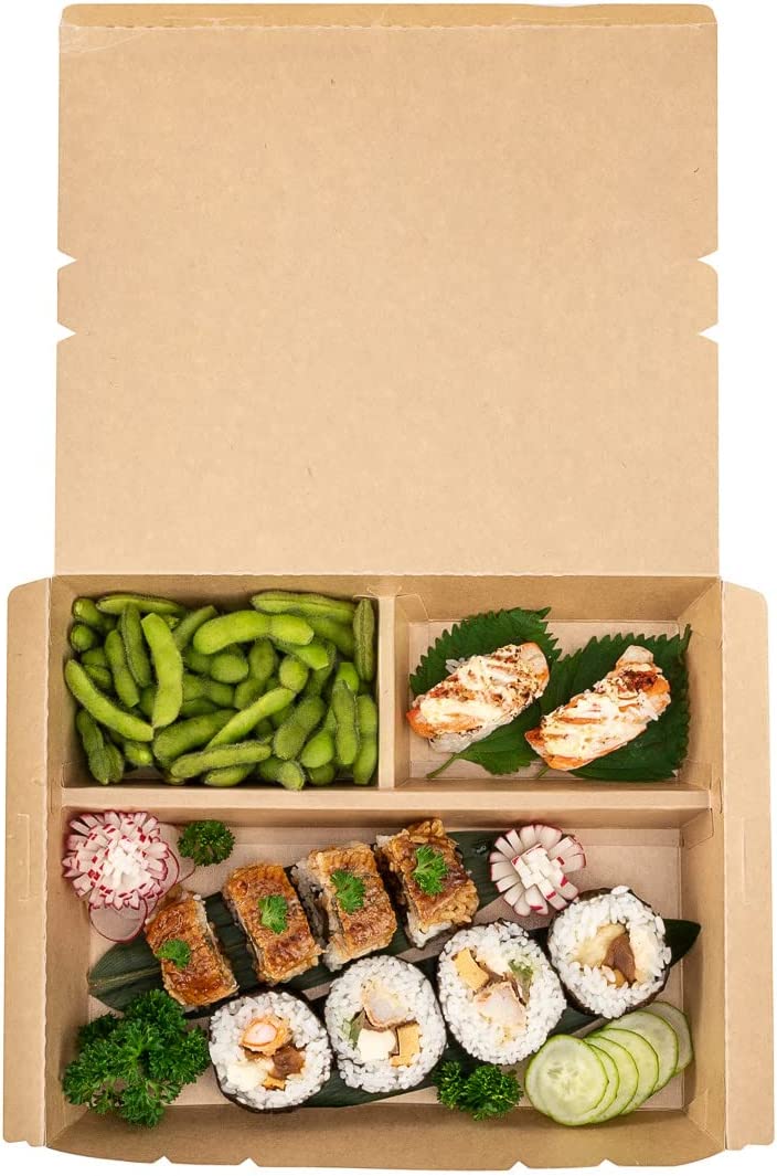 Lunch Box Bento 3 Compartments - Easy Sushi®