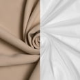 thumbnail image 2 of Aurora Home  Mix and Match Trellis Cut Out Curtains Beige 84 84 Inches, 2 of 5