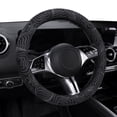 thumbnail image 3 of Ozark Trail Topographical Print Faux Leather Steering Wheel Cover, Universal Fit for Sedans, SUVs, 3 of 6
