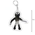 thumbnail image 3 of Llavero acrílico bidimensional de puertas Roblox, llavero con figura de puerta en el juego de terror, el mejor regalo de cumpleaños, novedad, 3 of 3