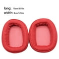thumbnail image 1 of Coussin d'Écouteur Coussin d'Oreilles Écouteurs Respirant Mesh Coussin de Couverture d'Oreille Adopte Protection Auditive Coussinets d'Oreille Remplacement pour G433 Rouge, 1 of 9