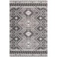 thumbnail image 1 of Trans-Ocean Imports CSE71118747 7 ft. 6 in. x 9 ft. 6 in. Liora Manne Chelsea Caspian Indoor Machine Made Rectangle Rug - Grey, 1 of 1