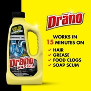 Drano Max Gel Drain Clog Remover, Commercial Line, 42 fl oz