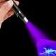 thumbnail image 2 of Linterna ultravioleta para lámpara de prueba de antorcha ultravioleta blanca, minilinterna UV de 395nm, 2 en 1, luz negra LED UV, 2 fuentes de luz JM, 2 of 5