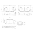 thumbnail image 4 of Brembo P30036N Disc Brake Pad Set, 4 of 4