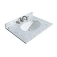 thumbnail image 3 of Wyndham Collection Sheffield 30" Metal Single Bathroom Vanity in Dark Gray/White, 3 of 3