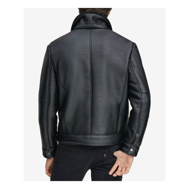 Andrew marc black clearance jacket