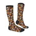 thumbnail image 3 of Balery Skulls Printed Novelty Socks Men's Women's Crew Socks Sports Socks Knee High Socks Cotton Socks Quirky and Cool Socks, 3 of 9
