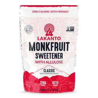 RxSugar Plant-Based Keto Sugar Substitute, Zero Calorie Allulose