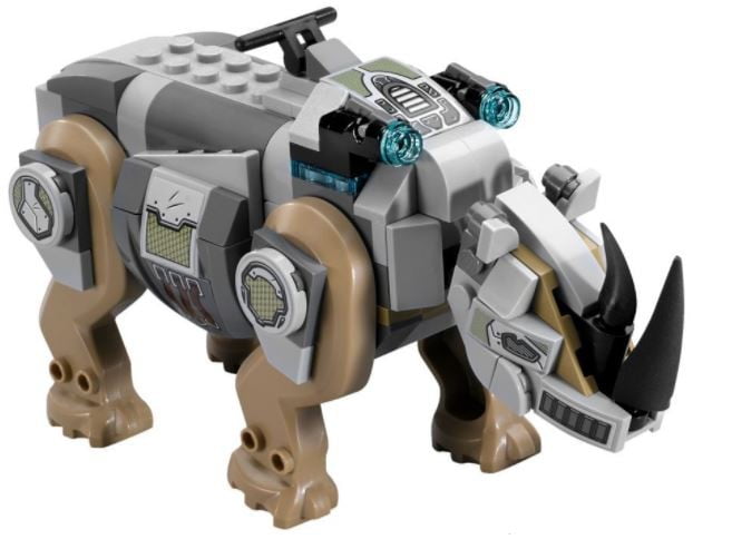 lego black panther rhino instructions