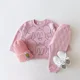 thumbnail image 1 of Conjunto de ropa para bebés y niñas, sudaderas, Camiseta de algodón de manga larga para niños, ropa deportiva para niños, Tops para recién nacidos, 1 of 2