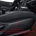 thumbnail image 3 of coverdream Forester Seat Covers for 2014-2018 Subaru Forester,Rear w/ Armrest - Breathable Leatherette Auto Seat Covers (Full Set,Black/Red), 3 of 6