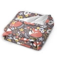 thumbnail image 2 of KLL Fleece Blanket Plush Throw Blanket Foxes ,Soft Fuzzy Cozy Flannel Blanket for Couch Sofa Bed.(50"x40" ), 2 of 7