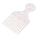 thumbnail image 3 of Peine de diente ancho Unique Bargains para cabello afro plástico blanco, 3 of 7