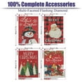thumbnail image 2 of 4 Pack Diamond Art Kits for Adults, Christmas Diamond Painting Kits for Beginners, Santa Claus Diamonds Art Painting Kits, Snowman 5D Round Full Drill Crafts Kits Home Decor Gifts 11.8x15.7inch, 2 of 9