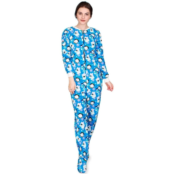 Fun Vêtements Womens Fun Imprime Pieds Pied d'Une Seule Pièce Pyjama
