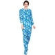 Fun Vêtements Womens Fun Imprime Pieds Pied d'Une Seule Pièce Pyjama – image 1 sur 2