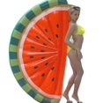thumbnail image 1 of Cojín de escape flotante inflable de media sandía LIUXGMXG, 1 of 5