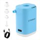 thumbnail image 1 of Portable Electric Air Pump for Inflatable Structures - 4-in-1 Camping Pump with Built-in Light, Fast Inflation Deflation, External Battery - Mini Pump, 1 of 5