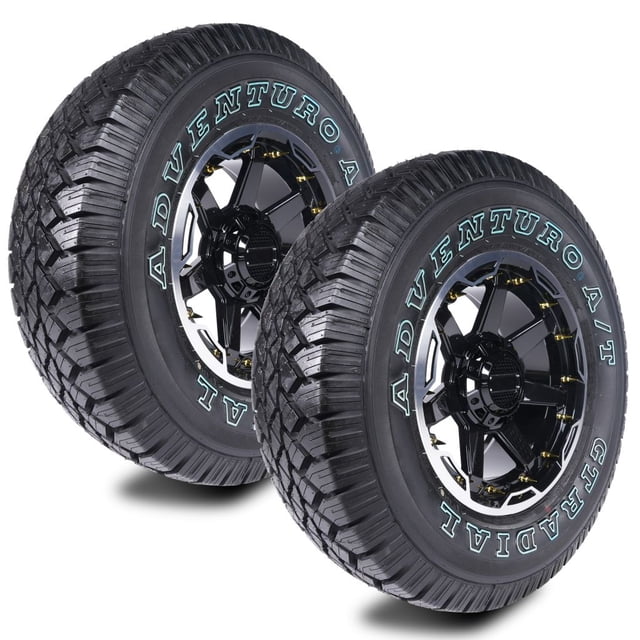 Paquete 2 Llantas ADVENTURO A/T LT235/75R15 104/101S GT Radial