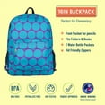 thumbnail image 5 of Wildkin Kids 16 Inch Backpack for Boys and Girls, Features Padded Back & Adjustable Straps (Big Dot Aqua), 5 of 8