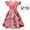 B+headwear, variant on Girls Lilo Cosplay Dress Costume Short Sleeve Leaf Casual Daily Evening Party Dress