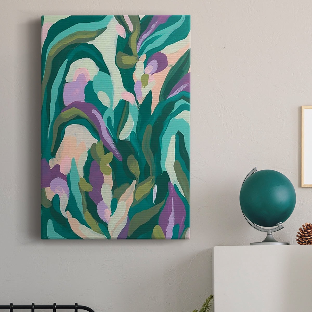 Jungle Wave I Premium Gallery Wrapped Canvas - Ready to Hang