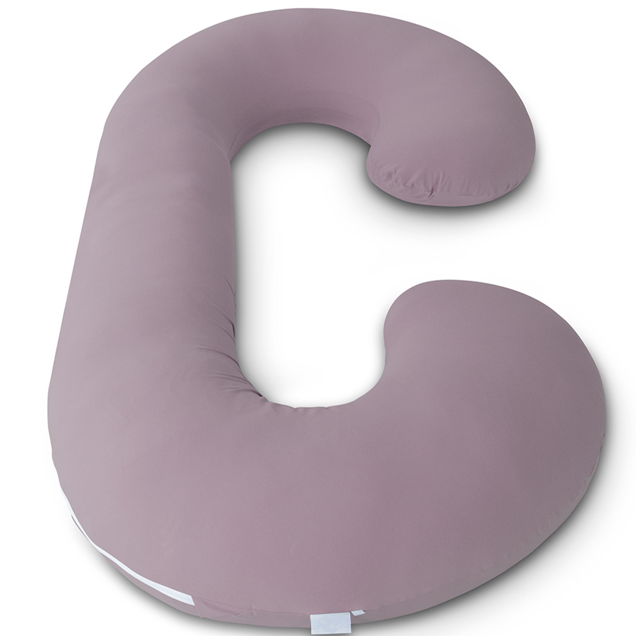 Pregnancy Pillow,Queen Rose Maternity Body Pillow for Sleeping, C Shaped Body Pillow for Pregnant Women with Removable Purple Jersey Cover