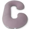 thumbnail image 2 of Pregnancy Pillow,Queen Rose Maternity Body Pillow for Sleeping, C Shaped Body Pillow for Pregnant Women with Removable Purple Jersey Cover, 2 of 8