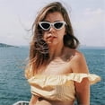 thumbnail image 2 of Cat Eye Vintage Retro Plastic Frame Cateye For Women, 2 of 5