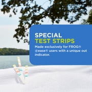 FROG @ease Test Strips for Hot Tubs and Swim Spas - Test Strip with Out Indicator for FROG @ease SmartChlor Cartridges, pH, Total Alkalinity and Total Hardness - 30 Strips