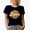 Navy Blue, variant on Distressed Blessed Mama with Sunflowers Art, Mother's Day Merch Gift, Navy Blue T-Shirt, Medium